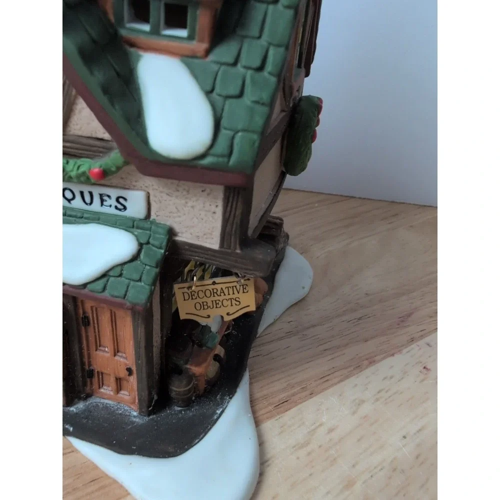 Department 56 Quilly's Antiques Dickens' Village Series Lighted House #58348